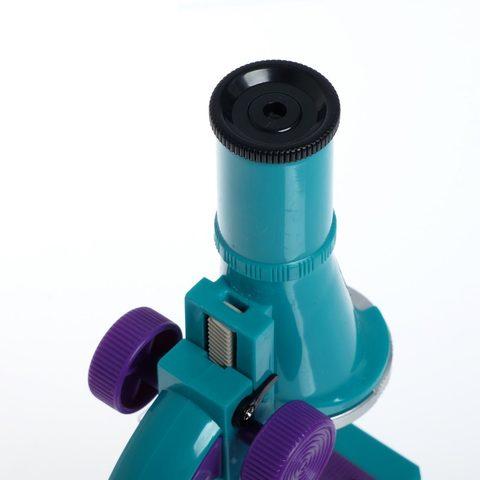 Микроскоп детский с подсветкой [увеличение до 450х] с набором аксессуаров «Биология» ЭВРИКИ - фото 6 - id-p71731001