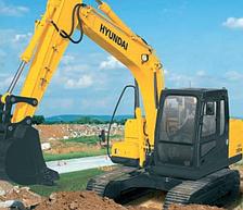 Гусеничный экскаватор Hyundai R110-7