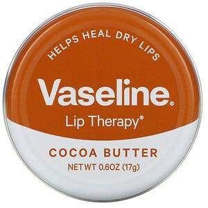 Vaseline Lip Therapy (Бальзам вазелин для губ c какао) 17 г.