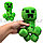 Набор мягких игрушек и 6 персонажей майнкрафта (Minecraft), фото 5