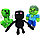 Набор мягких игрушек и 6 персонажей майнкрафта (Minecraft), фото 10