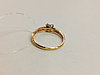 Кольцо с фианитом / красное золото- 17 размер, фото 5