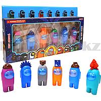 Фигурки Among Us (амонг ас) в наборе 6 шт в ассортименте 9,5 см