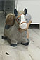PITUSO Прыгуны-животные Ослик, PVC+съемный плюшевый чехол с насосом  Серый, фото 3