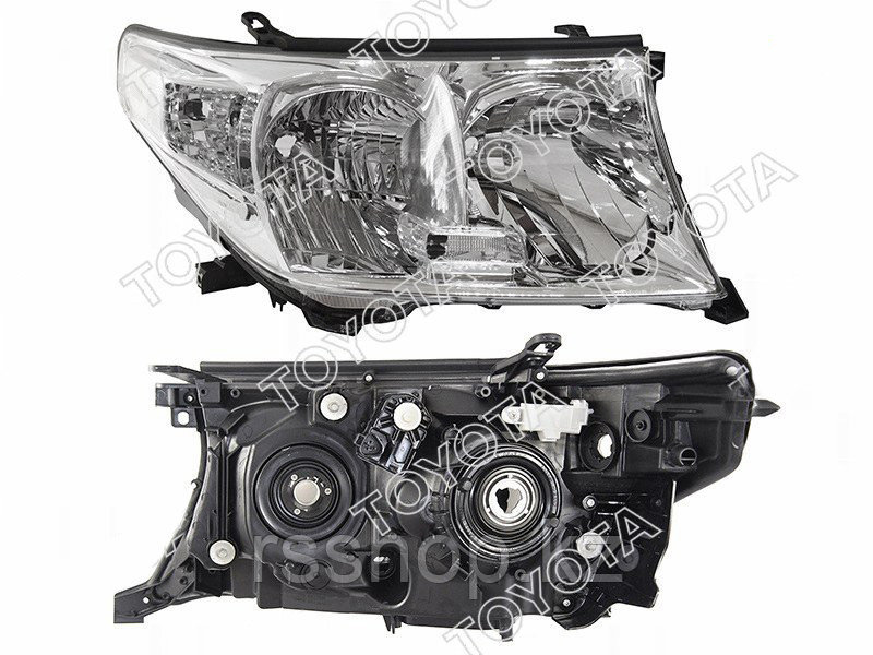Фара TOYOTA LAND CRUISER 200 07- RH корректор