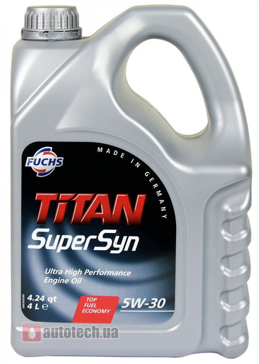 Моторное масло FUCHS Titan SuperSyn 5W-30 5 л