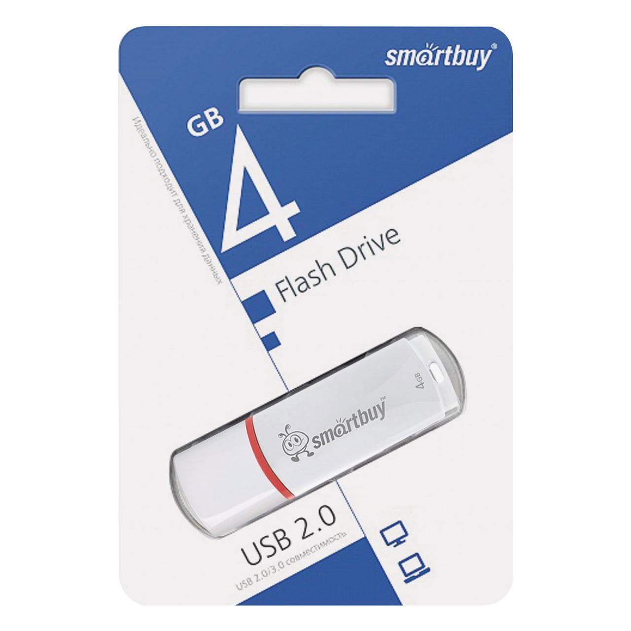 USB Flash Drive 4Gb Smartbuy - фото 1 - id-p96532017
