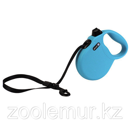 Alcott Wanderer L Поводок-рулетка для собак до 50 кг голубой