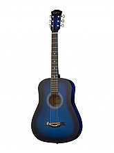 Акустическая гитара, синий санберст, Fante FT-R38B-BLS