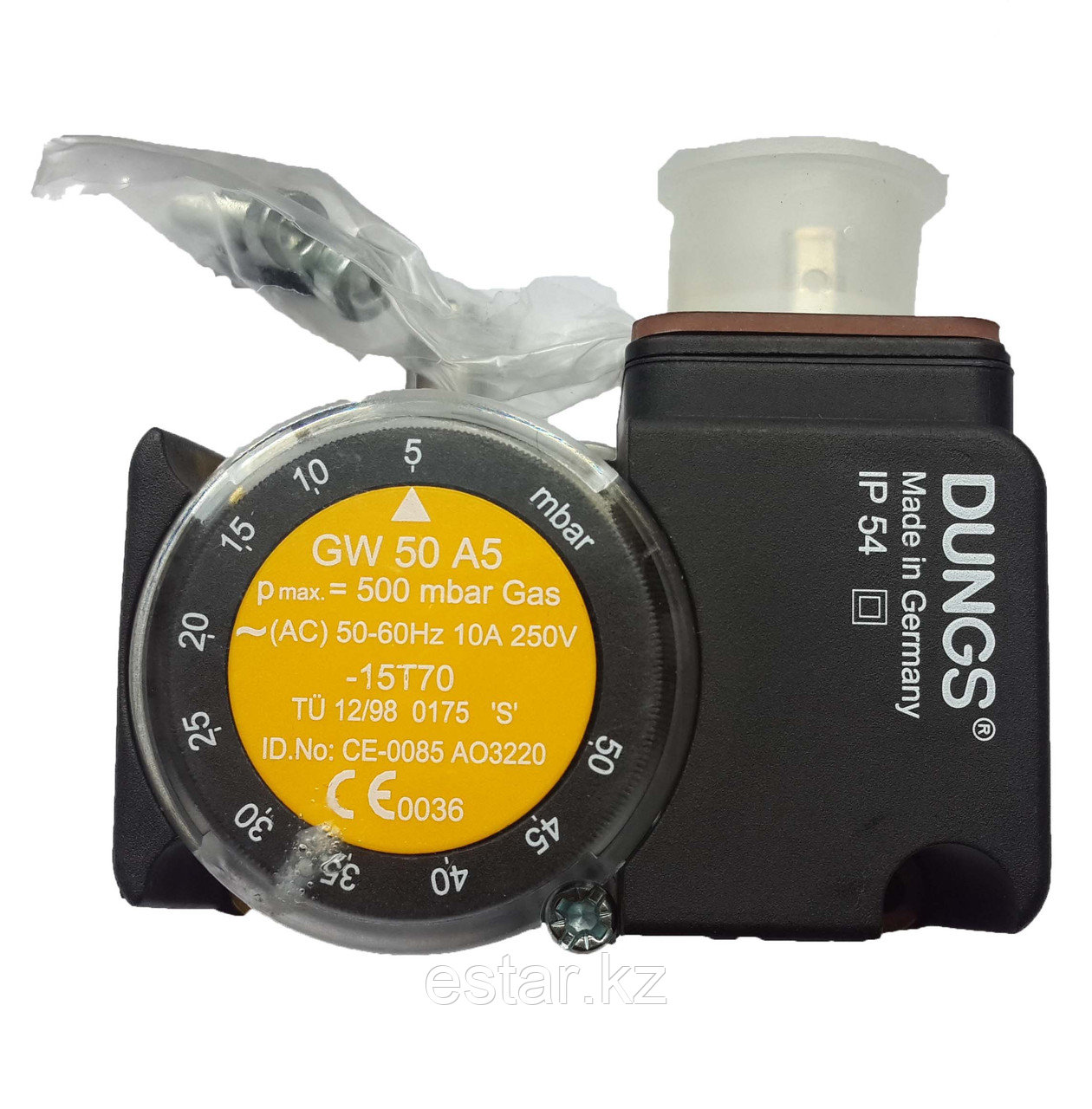 Датчики-реле для контроля избыточного давления газа DUNGS GW 50 A5