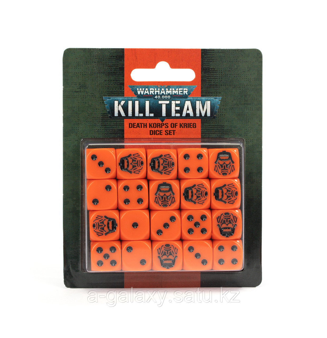 Kill Team: Death Korps of Krieg Dice Set (Корпус смерти солдат Крига: Набор кубов) - фото 1 - id-p96541143