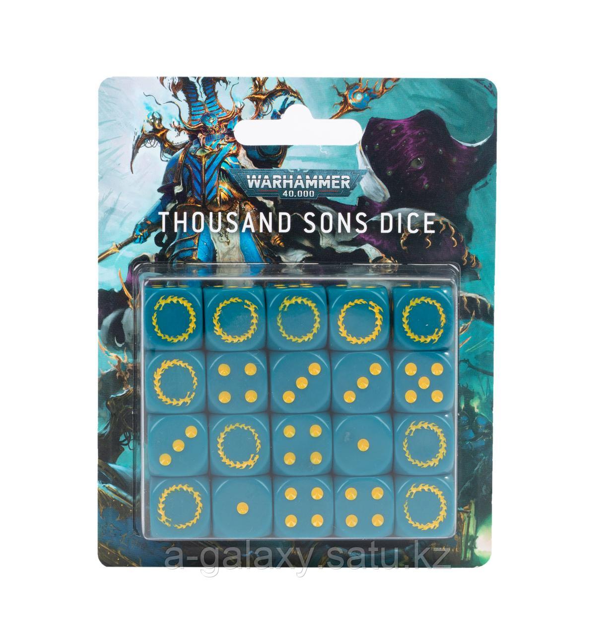 Thousand sons: Dice set (Тысяча сыновей: Набор кубиков) - фото 1 - id-p96541147
