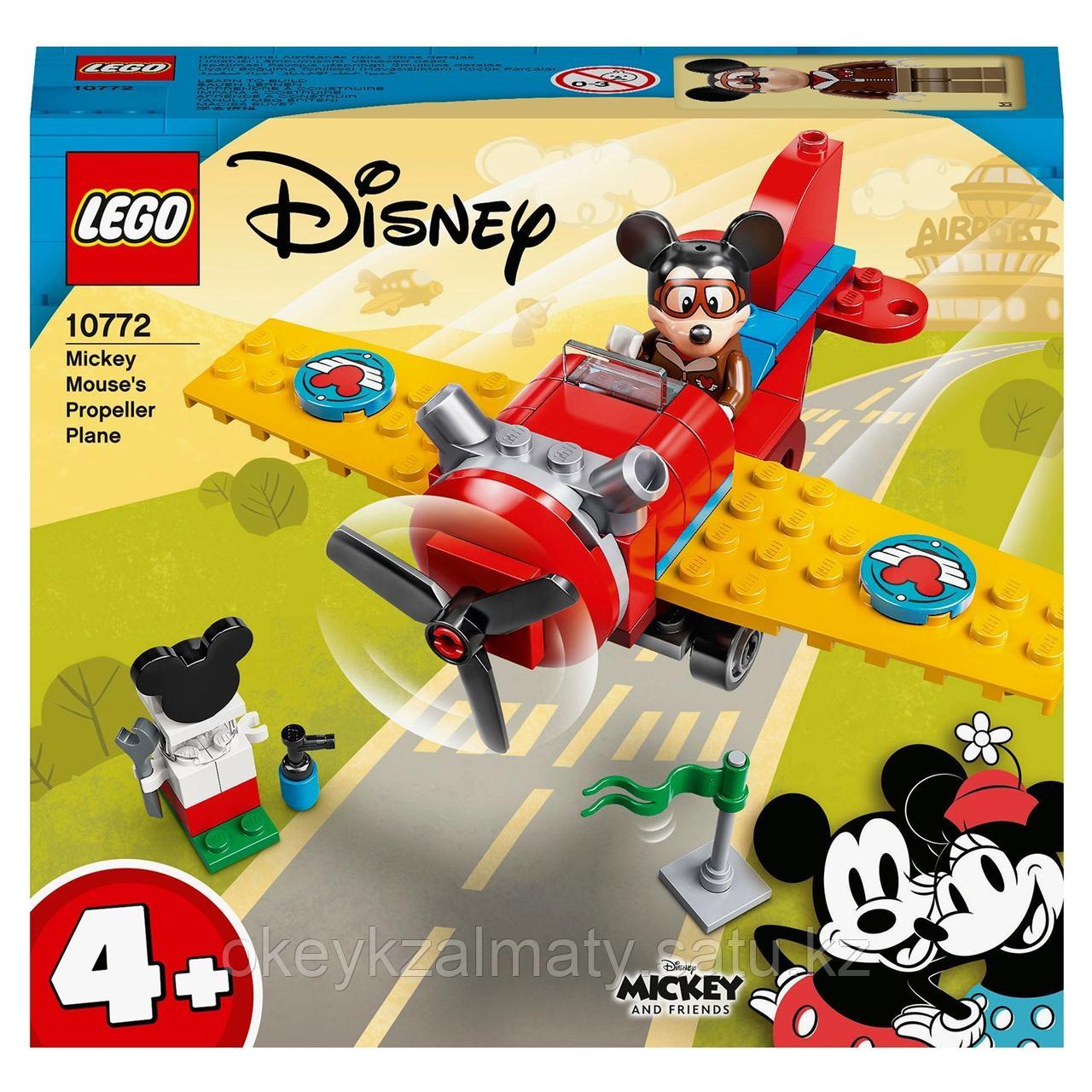 LEGO Disney Mickey and Friends: Винтовой самолёт Микки 10772