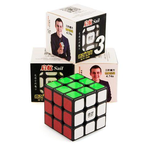 Кубик Рубика для скоростной сборки Qi Yi Cube 3 - фото 1 - id-p51894235