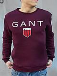Свитшот GANT начес бордо, фото 2