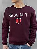 Свитшот GANT начес бордо, фото 4