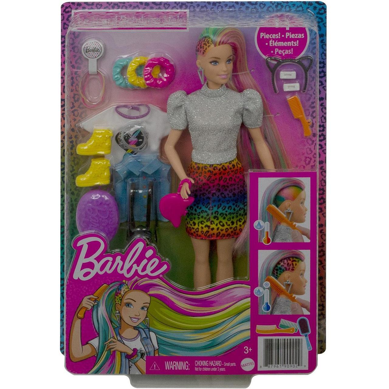 Barbie Кукла Барби с разноцветными волосами - фото 2 - id-p96545165