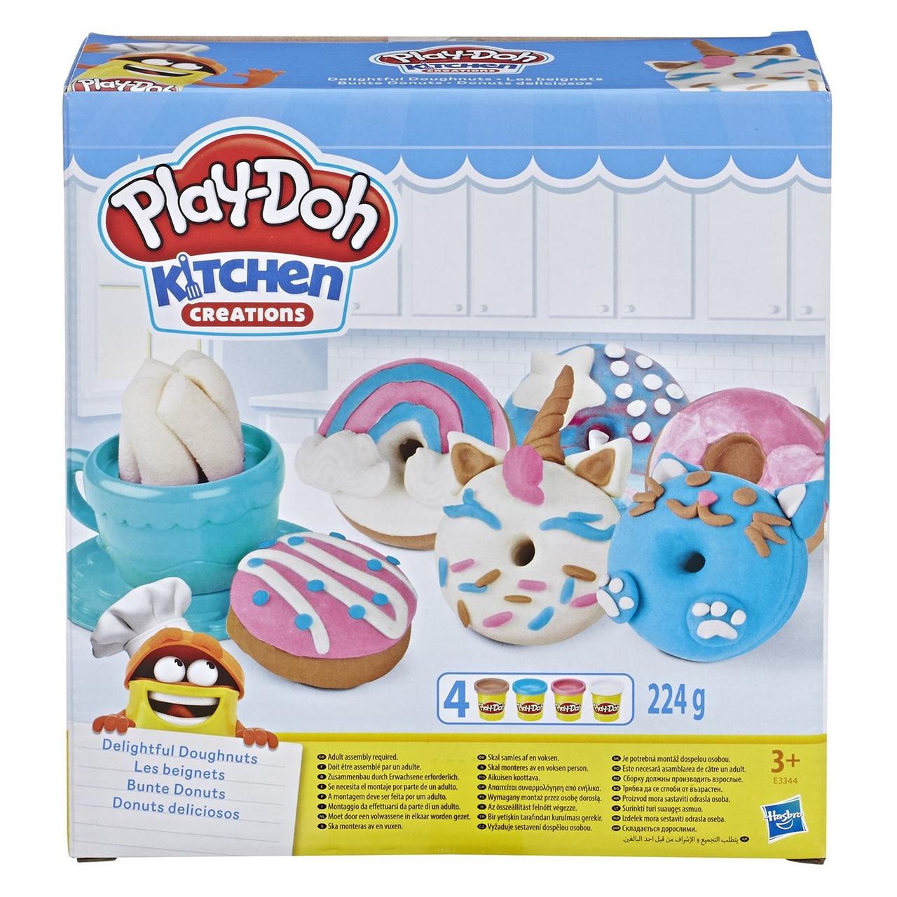Hasbro Play-Doh Кухня Игровой набор Пончиков, Плей-До