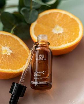 Регенерирующая сыворотка с витамином С CU Skin Clean-Up Vitamin C+ Serum, 20мл, фото 2