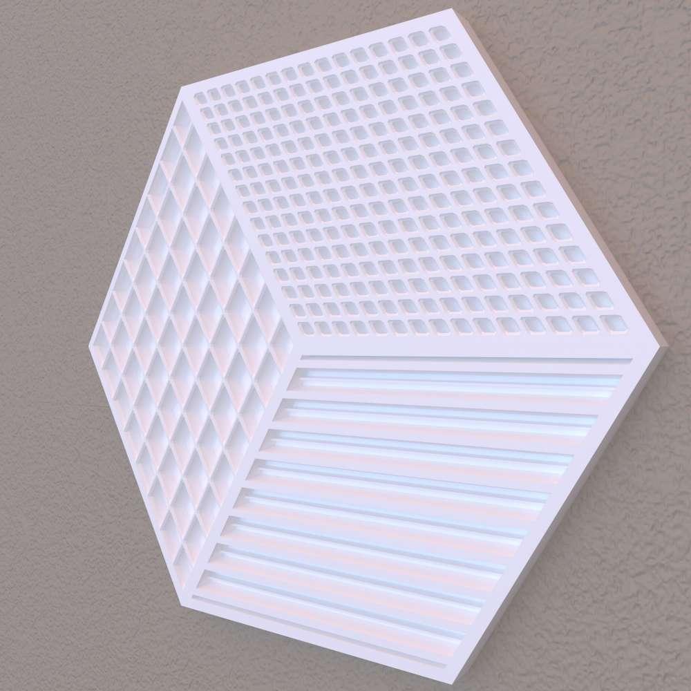Пенополиуретановая 3D панель Comb - фото 2 - id-p96547389
