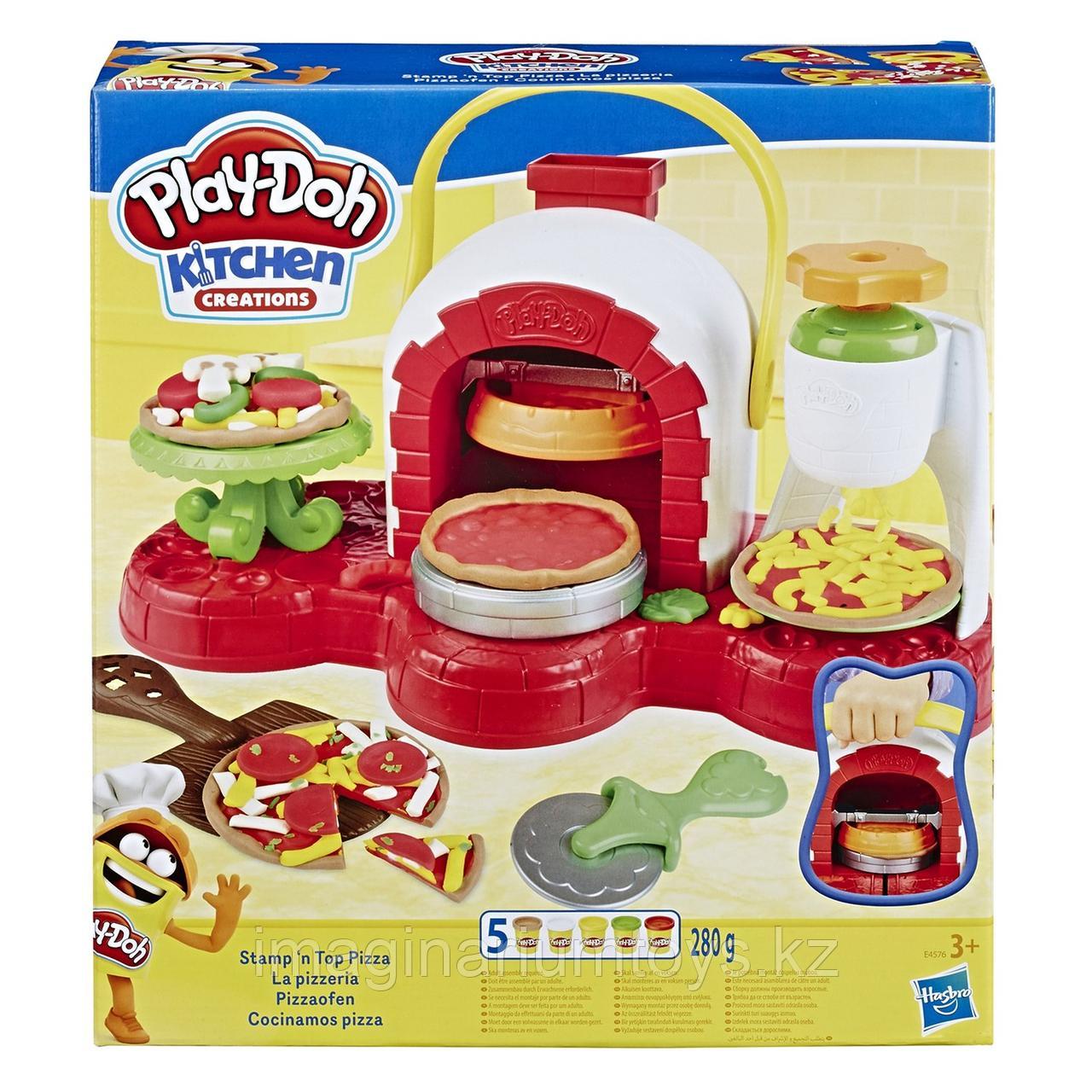 Набор игровой с пластилином Play-Doh Печем пиццу, фото 1