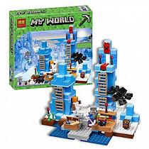Конструктор Майнкрафт Ледяные шипы Bela My World 10621 аналог Lego 21131 Minecraft The Ice Spikes