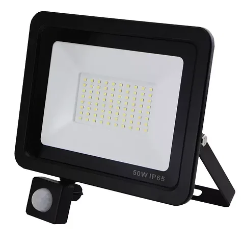 Прожектор светодиодный с датчиком движения 100 w, фото 2
