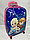Детский чемодан из пластика для девочек, с 4-х до 8-и лет. Высота 45 см, ширина 30 см, глубина 21 см., фото 2