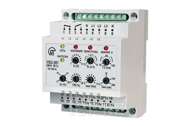 Универсальный блок защиты УБЗ-301-01 5-50А, фото 1