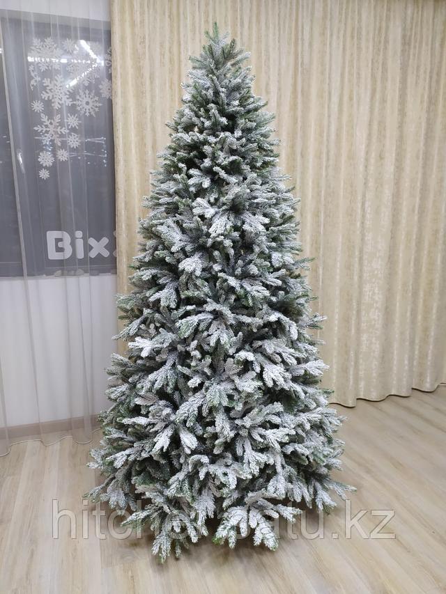 Искусственная новогодняя заснеженная ель "Siberia Platinum" - 245 см