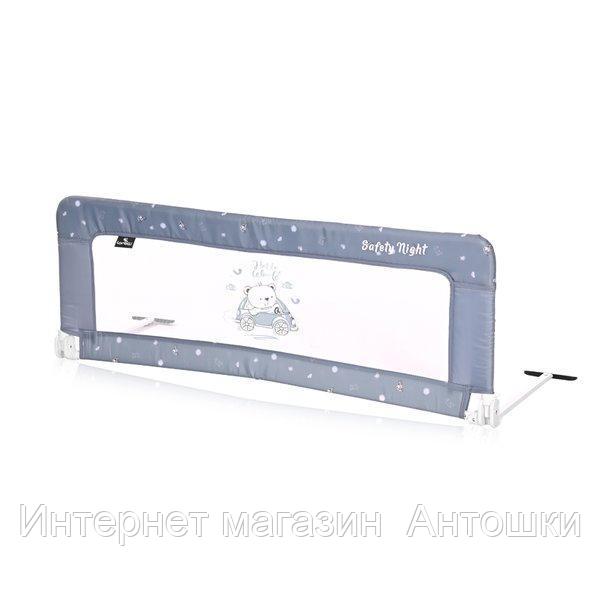 Lorelli Бортик для кровати SAFETY NIGHT Синий / SILVER BLUE CAR 2154