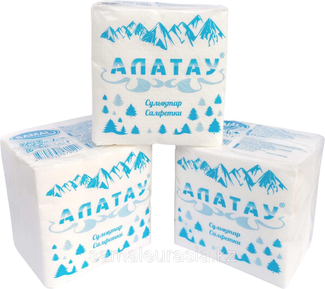АЛАТАУ бумажные салфетки: продажа, цена в Шымкенте. Бумажные салфетки от  "ТОО SAMAL EURASIA" - 96412061