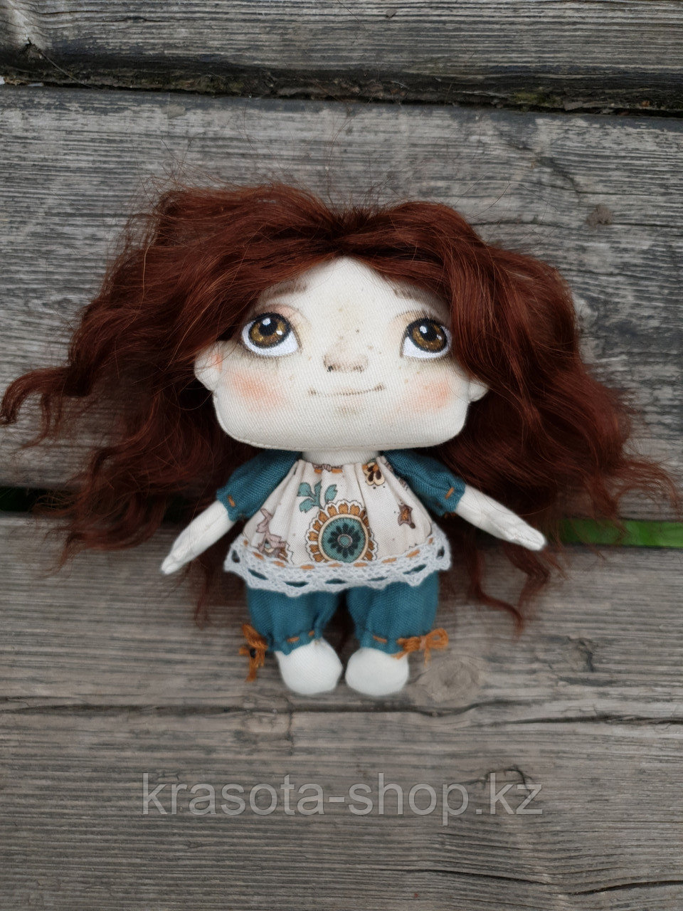 Кукла авторская текстильная, фото 1