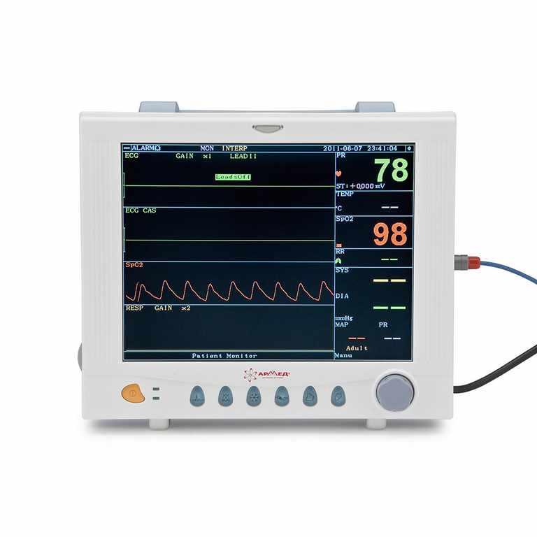 Монитор прикроватный многофункциональный медицинский "Armed" PC-9000f (с блоком капнографии)