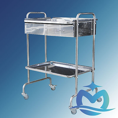 Столик медицинский. Стоматологический «Ока-Медик» СМс-8  из нержавеющей стали