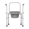 Кресло-стул инвалидное с санитарным оснащением "Ortonica" ТУ 3 (с откидными подлокотниками), фото 2
