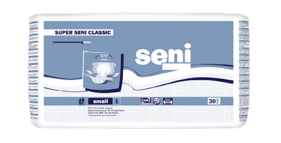 Подгузники для взрослых Super Seni Classic Small 30 штук