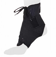 Бандаж на голеностопный сустав со шнуровкой AS-ST/M, черный