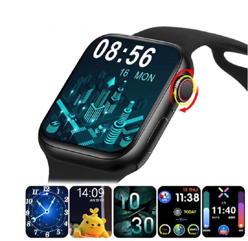 Умные смарт HW22 Plus 44мм. Smart Watch 6 + беспроводная зарядка.