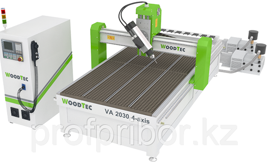 Фрезерно-гравировальный станок с ЧПУ с автоматический сменой инструмента Woodtec VA-2030 4-axis