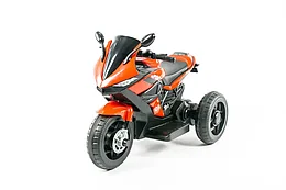 Электромотоцикл R8s (гелиевые колеса, кожаное сиденье, красный)
