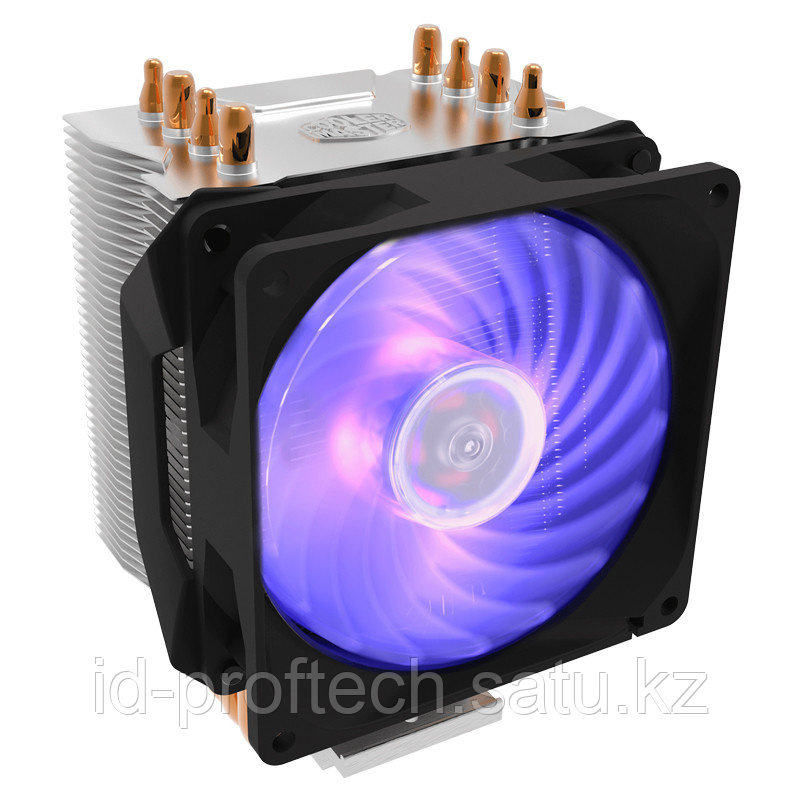 Вентилятор для CPU CoolerMaster Hyper H410R RGB 4-pin LGA INTEL-AMD RR-H410-20PC-R1 - фото 1 - id-p96582090