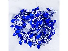 Гирлянда декоративная "Snowy forest", сине-серебристая, 180 см