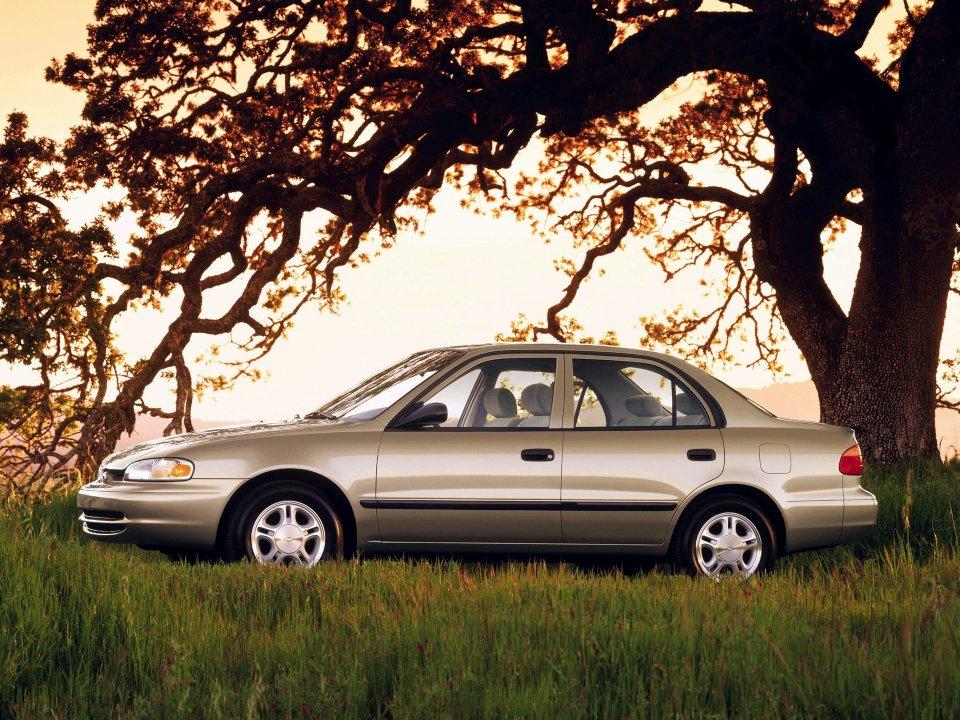 Кузовной порог для Chevrolet Prizm (1998–2002)