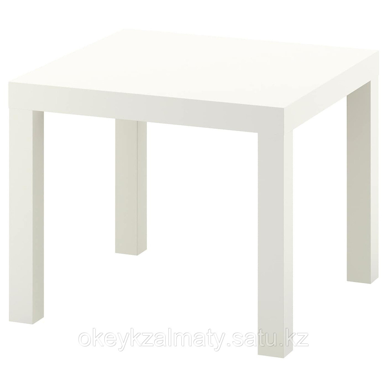 IKEA: Придиванный столик, белый, 55x55 см Lack Лакк 704.499.11