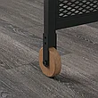 Стол письменный ФЬЕЛЛЬБО черный 100x36 см ИКЕА, IKEA, фото 4