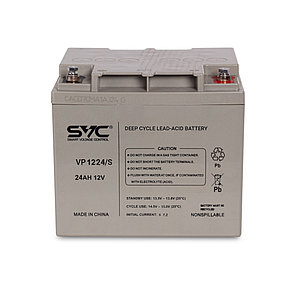 Аккумуляторная батарея SVC VP1224/S 12В 24 Ач (165*175*125), фото 2