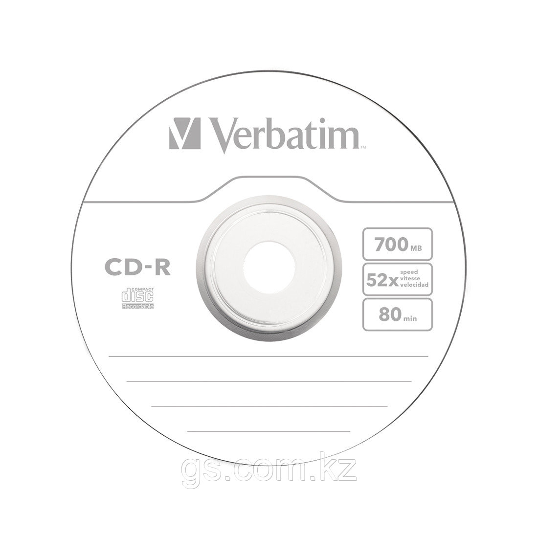 Диск CD-R Verbatim (43432) 700MB 25штук Незаписанный - фото 1 - id-p96593903