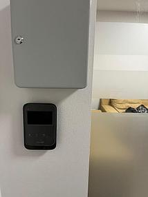 JUSAN BANK. Установка системы СКУД и домофонии 1