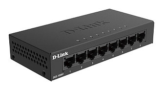 Коммутатор D-Link DGS-1008D, Коммутатор с 8 портами 10/100/1000Base-T и функцией энергосбережения